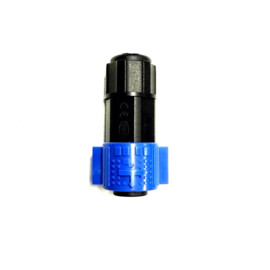 Blauwe connector voor aansluitkabel SFWP1-050-070-56P en SFWP1-050-070-56S