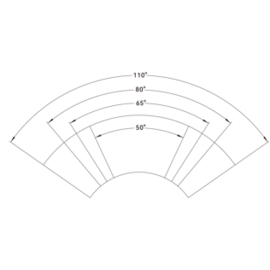 Ruitenwissermotorset 6 Nm - 24V - Aslengte 64 mm (2.5) - Arm 305-432 mm (12-17) - Blad 356 mm (14) - Serie 01
