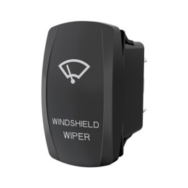 Ruitenwisserschakelaar met LED - 12/24V - 20A - Serie 01